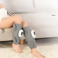 Electric Leg Massager Wireless Rechargeable Air Compression Leg Calf Massage for Relax Leg Muscles 360° Air Pressure Leg Massage