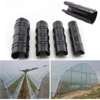 20/22/25/32mm Greenhouse Frame Pipe Tube Clips Shade Film Net Sails UV Clamp Connector Protective Film Pressing Fixed Card