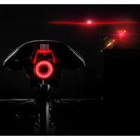 AliExpress ROCKBROS Smart Bicycle Rear Light Auto Brake Sensing IPX6 Waterproof Cycling Tail Lamp LED USB Charging Safety Bike Taillight Q5
