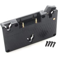 FOTGA Anton Bauer Gold Mount Battery Adapter Plate Power Supply for Panasonic LCD Monitor Compatible with Anton Bauer Battery