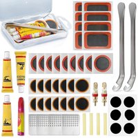 AliExpress NONE Bike Tire Repair Kit Patches Tire Flim Grinding Film Crowbar Multifunctional Tools Cycling Tire Patch Bicycle Repair Puncture