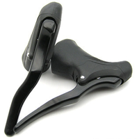 AliExpress NONE 1 Pair Bicycle Brake Aluminum Alloy Road Bike Drop Bar Brake Levers Anti-slip Cycle Brakes Handle Bicycle Accessoires 2023