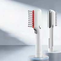 Electric Massage Comb LED Red Light Therapy Hair Growth Applicator Anti-Hair Loss Head Massage Hair Brush Woman Scalp Treatment