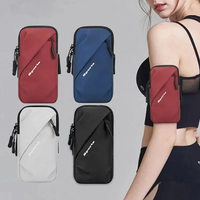 AliExpress NONE Running Phone Holder Jogging Bags for iPhone Samsung Universal Waterproof PU Sports Armband Phones Arm Bag Running Accessory