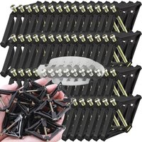 1/50x 86 Type Switch Socket Bottom Boxes Repair Screw Broken Old Mounting Fast Recovery Simple Installation Repair Fixed Set