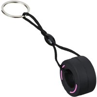 Creative Mini Tire Keychain Exquisite PVC Car Tire Model Wheel Pendant Keyring For Men Women Friends Birthday Gift Toys