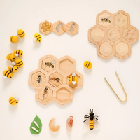 AliExpress Baby New Animal Life Cycle Board Montessori Teaching Children Toys Bee Animal Growth Cycle Model Set Preschool Cognitive Toys