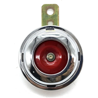 AliExpress VRWEARE Universal Motorcycle Electric Red Heart Horn Chrome plated 12V 1.5A Waterproof Loud Speakers for Scooter Moped Dirt Bike ATV