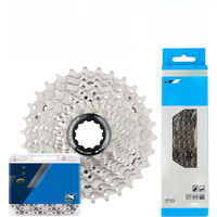 AliExpress Shimano Ultegra R8000 Cassette 11 Speed Road Bike 11S K7 R7000 HG700 28T 30T 32T 34T Bicycle Ratchet HG601 Chain 11V KMC X11