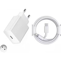 20W PD Charger For iPhone 14 13 12 11 Pro Max Mini XR X XS 8 Plus iPad Airpods EU/US Charger PD 1M/2M Fast Charging Cable