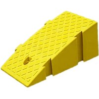 AliExpress Ai CAR FUN Portable Lightweight Plastic Curb Ramps Heavy Duty Plastic Threshold Ramp Kit Set For Car Bike Motorcycle With 16CM Height Curb