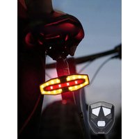 AliExpress NONE Rechargeable Bike Tail Light with Turn Signals Bicycle Rear Light Wireless Remote Control Warning Cycling Light for Night Riding