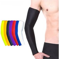 1Pcs Sports Arm Compression Sleeve Basketball Cycling Arm Summer Running UV Protection Cycling Sleeves Arm Cover Cuff