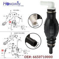 1/2 Fuel Priming Pump For SsangYong Actyon 05-12 Kyron 05-15 Stavic Rexton 01-06 Rodius 05-13 D20DT/D27DT 2.0/2.7XDi 6650710000