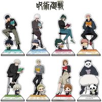 Anime Jujutsu Kaisen Acrylic Stand Gojo Satoru Figures Miniatures Manga Figurines Garage Kits Model Toys GK Ornaments Decoration