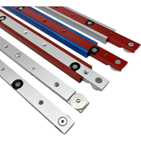 Woodworking T-track Slider Aluminum Alloy Limitable Miter Bar Rail Slider Table Saw Gauge Rod