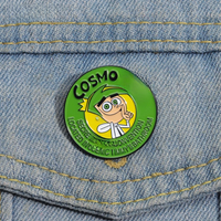 Cartoon Characters Enamel Pins Custom Children's Comedy Animation Brooches Lapel Badges Funny Jewelry Gift for Kids Friends