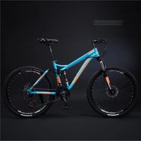 AliExpress smvp FJ Carbon Steel Mountain Soft Tail Bicycle Men's Variable Speed Shock-absorbing Seat Youth Bike 26 Inch Flexible Street Bike New