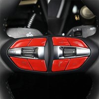 For BMW M1 M2 1 2 Series coupe F48 F52 F22 F23 Car Steering Wheel Button Switch Cover Stickers Trim For M sport Auto Accessories