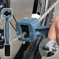 AliExpress NONE 2in1 Bicycle Chain/Cassette Cleaning Brush Motorcycle Mountain Bike Chain Washer Cleaning Maintenance Tool