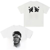 Neymar American Football Star Print 100%Cotton Short-sleeved T-shirt Men Women Clothing Athleisure Print Fashion Oversize Tee