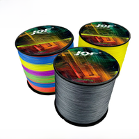 JOF 0.16-0.8mm Pe Braided Fishing Line 16strands 100-1000M For Sea Fishing 25-200LBS Weaves Resistant Super Power Fishing Tackle