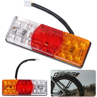 AliExpress LED Safety Warning Night Lighting E-bike Rear Light Electric Tricycle Tail Lights Cornering Lamp Refitting Accessories