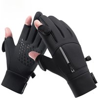 AliExpress GTUBIKE Winter Warm Touch Screen Gloves Outdoor Windproof Waterproof Cold-proof Gloves Men Driving Cycling Fishing Ski Gloves
