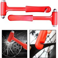 Car Safety Hammer Emergency Escape Tool Kit Car Window Breaker Glass Hammer Auto Seat Belt Cutter Vehicle Escape Tool Hammer