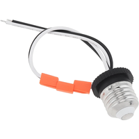 Easy Install E26 Socket Adapter Medium Base Male Screw In Light Bulb Socket Pigtail for Led Ceiling Lights Downlight