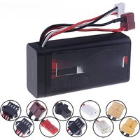 18650 Li-ion Battery 7.4V 6800mAh RC Car Battery For Wltoys 144001 12428 12423 10428 RC Cars Trucks Tanks Backup Battery 2s 7.4v