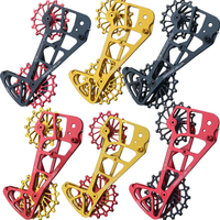 AliExpress GANOPPER MTB Bicycle Oversized Pulley Cage Rear Derailleur Ceramic Pulley 14T 16T Jockey Wheel For SRAM 11S 12S Eagle XX1/X01/GX/NX AXS