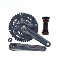 AliExpress Shimano FC-MT210 Bike Crankset 44-32-22T 40-30-22T 36-22T 9 Speed MTB Bicycle Crankset Chain Wheel MT500 Bottom Bracket