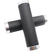 AliExpress Bicycle Leather Bike Grip Bike Leather Grip Folding Bike Scooter Handlebar Hand Stitched PVC Leather Retro Grip Mountain Bike