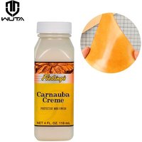 118ml American Import Carnauba Creme Protective Wax Finish Vegetable Tanned Leather Coating High Gloss DIY Leather Finish Agent