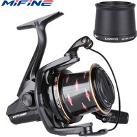 MIFINE ZORRO Spinning Fishing Carp Reel 8000-10000 Series Spool Coil Saltwater Reel 18KG Max Drag Professional Metal 6+1BB Wheel