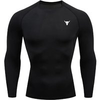 Men's and women's quick drying sportswear T-shirts long sleeved tight fitting clothes comfortable and breathable running clothes