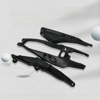 AliExpress PUOU Motorcycle Accessories Sub Frame Enduro Dirt Bike Strengthen Subframe Rear Seat Support Tailstock For HUSQVARNA 125-450 KEWS K18