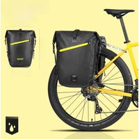 AliExpress Rhinowalk Bike Pannier Bag Waterproof 27L Back Seat Rack Bag Travel Cycling Bag 1PC Bicycle Rear Rack Tail Seat Trunk Pannier