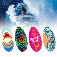 41 Inch Small Children Surfboard Surf Board Beach Skimboard for Kids Wooden Skim Board Practical Universal Board Beginners