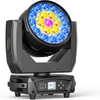 LeLeght 19*20W Moving Head Light Stage Lighting Effect 16/24CH DMX Control for Disco Nightclub KTV Bar Theater Shopping Mall image 3