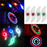 AliExpress 3 Lighting Mode LED Neon Bicycle Wheel Spoke Light Waterproof Color Bike Safety Warning Light Cycling Lamp Bicycle Accessories
