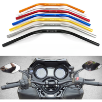 AliExpress FLBOMBING Motorcycle Handlebar 28mm CNC Aluminum Alloy Steering Wheel for EXC CRF Dirt Pit Bike Tmax 530 Xmax 300 R6 R3 PCX Monster 696
