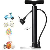 AliExpress NONE 120 Psi Bike Pump Bicycle Foot Air Pump Tire Inflator Schrader Presta Dunlop Valve MTB Road Cycling Inflator