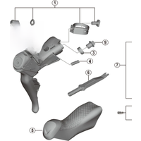 AliExpress Shimano Dura-Ace Ultegra Bleed Screw & O-Ring For ST-R9170/R8020/R8070/R7020/4720/R8170/R9270 Y0F398030 Y0MX98020 Y0C698030