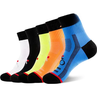AliExpress ZYCSNH High Quality Men's Socks Breathable Quick Drying Running Sweat Sports Socks Outdoor Cycling Basketball Sokken 3 Pairs Men Gifts