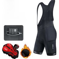 AliExpress X-TIGER Thermal Winter Cycling Bib Shorts With Back Pocket 5D Gel Padded Men Fleece Sports Warm Bib Shorts MTB Road Bike Pants