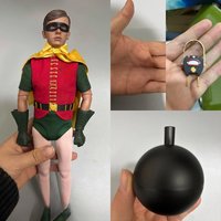 Saturn Toys ST001 1/6 Dynamic Duo Batman &Robin Action Figure Display Platform Hand Types Accessory Model Toys Collection Decor