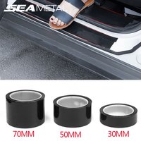 SEAMETAL Car Stickers Anti Scratch Door Sill Protector Nano Strip Waterproof Car Threshold Protection Bumper Trunk Film Stickers