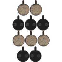 AliExpress NONE Cycling Parts 5Pairs Disc Brake Pads Replacement Semi‑Metallic Resin Parts for Bicycle Mountain Bike Semi‑Metallic Brake Pad